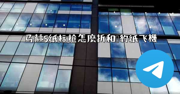 马赫5纸标枪怎麼折和猎豹纸飞機