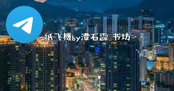 纸飞機by潭石霹雳书坊