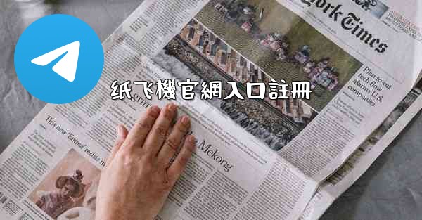 纸飞機官網入口註冊