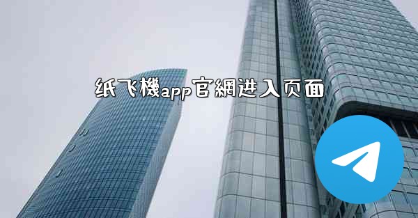 纸飞機app官網进入页面