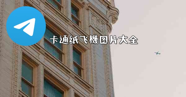 卡通纸飞機图片大全