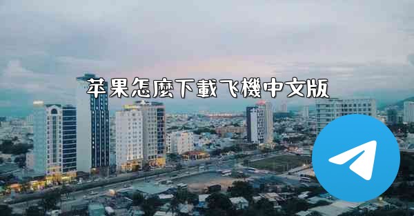 苹果怎麼下載飞機中文版