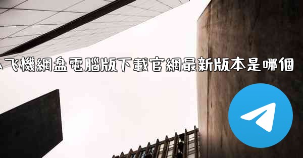 小飞機網盘電腦版下載官網最新版本是哪個