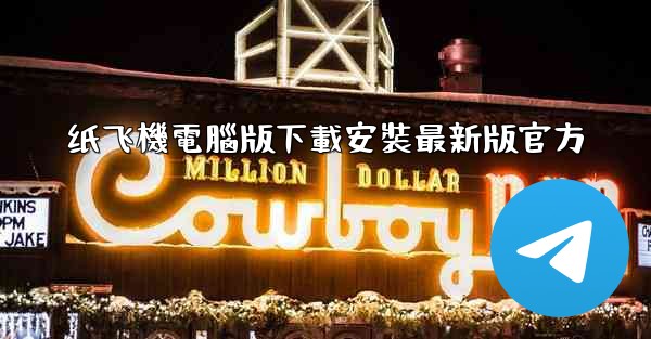 纸飞機電腦版下載安裝最新版官方