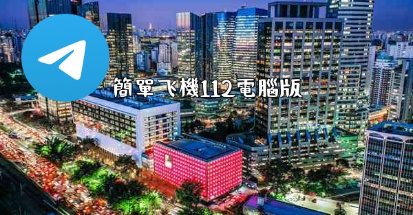 簡單飞機112電腦版