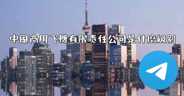 中國商用飞機有限责任公司是什麼級别