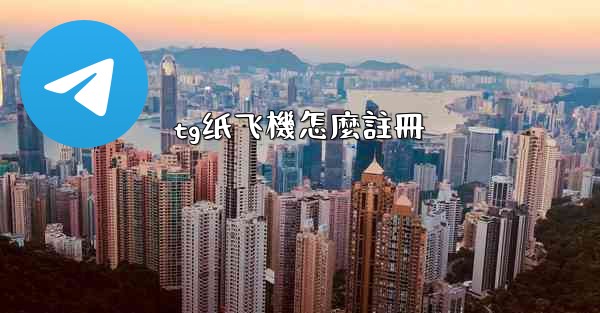 tg纸飞機怎麼註冊