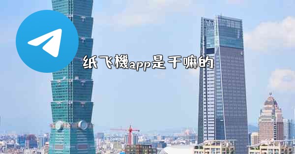 纸飞機app是干嘛的