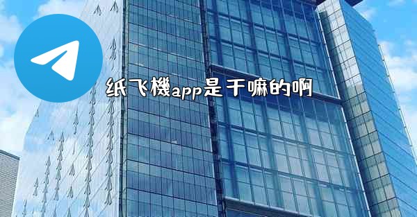 纸飞機app是干嘛的啊