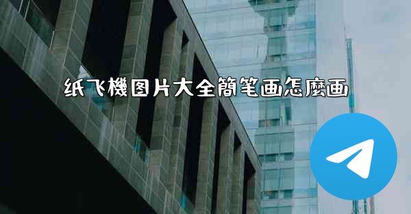 纸飞機图片大全簡笔画怎麼画