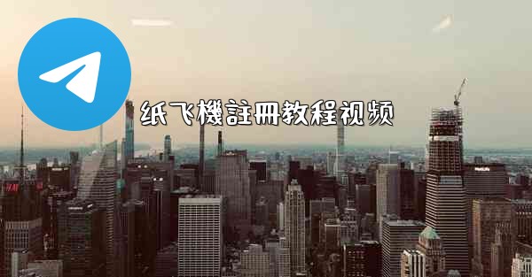 纸飞機註冊教程视频