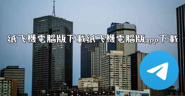 纸飞機電腦版下載纸飞機電腦版app下載