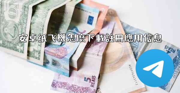 安卓纸飞機怎麼下載註冊應用信息